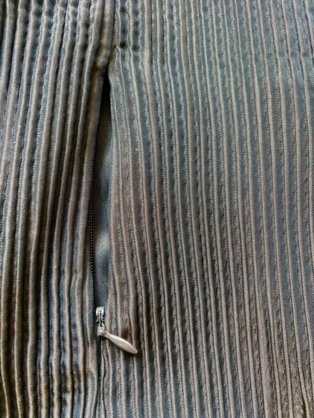Mycra Pac Brown Ribbed Zip Front Utility Jacket - Picture 4 of 9